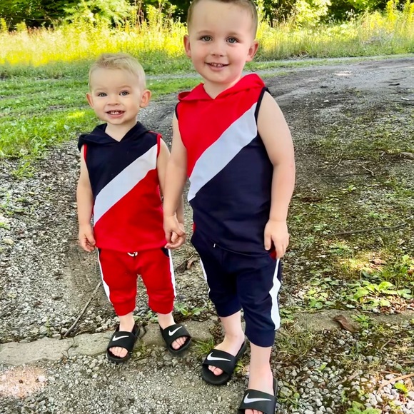 Brothers patriotic shorts set - Picture 4 of 4